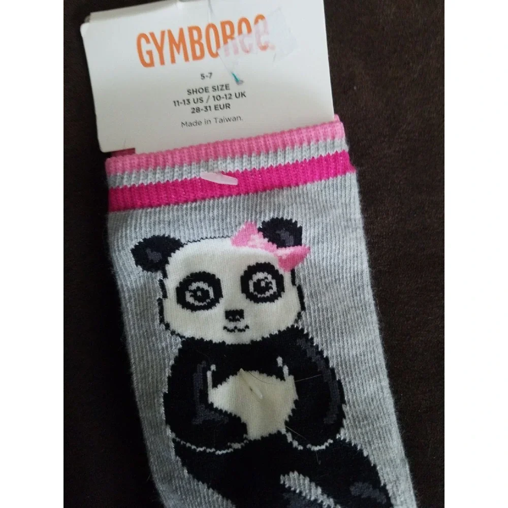 Gymboree panda academy socks 5‎ 7 nwt